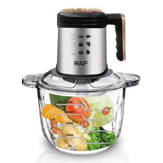 RAF Multifunctional Food Processor & Chopper – 5L High Capacity, R.3366