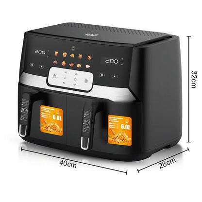 RAF R.5272 Large Capacity Air Fryer 12L Electric Deep Fryer 3400W Professional Deep Fryer