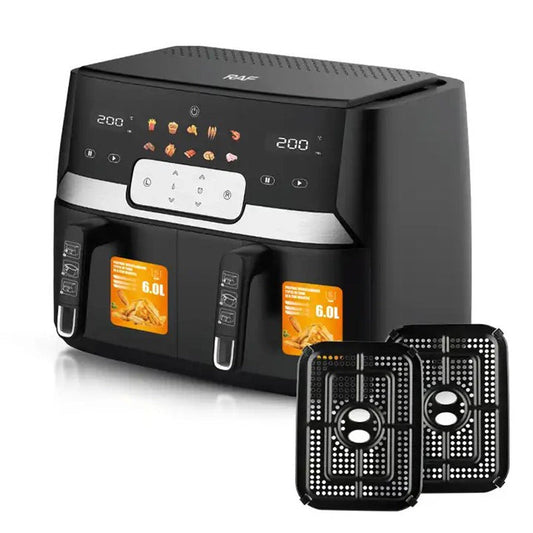 RAF R.5272 Large Capacity Air Fryer 12L Electric Deep Fryer 3400W Professional Deep Fryer