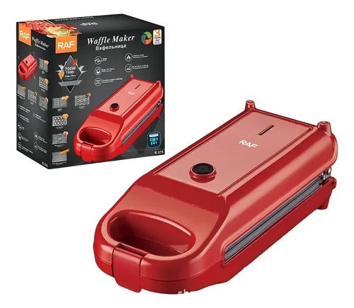 RAF R.575 700W Waffle Maker 1 in 5 Large
