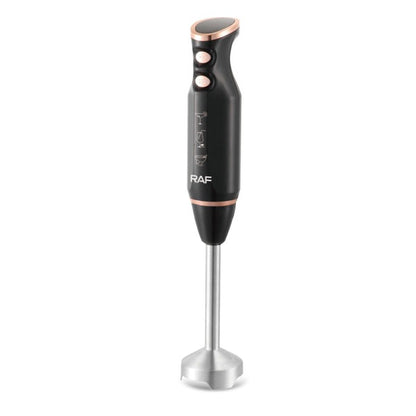 RAF R.793 2-in-1 Hand Blender, 800W Powerful Stainless Steel Stick Blender with Chopper & Beaker