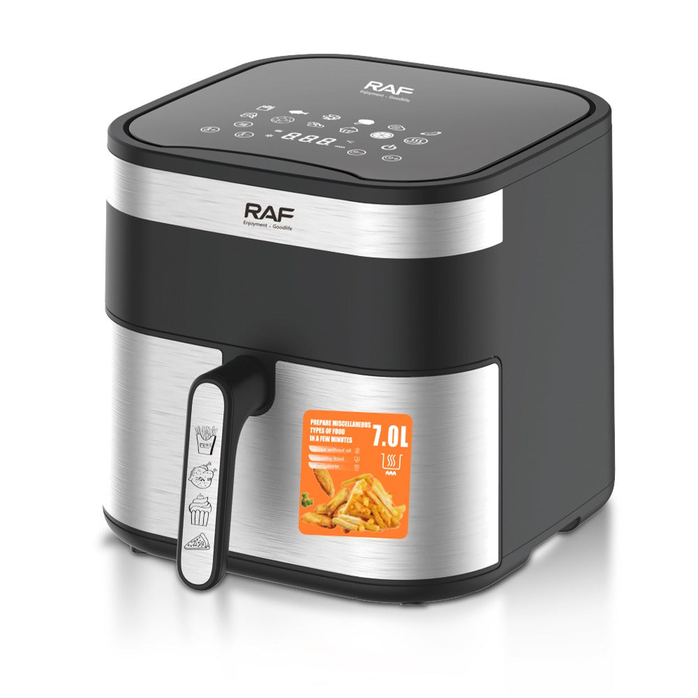 RAF R.5007 Air Fryer 1600w / 7L Large-capacity Electric Without Oil Digital Control