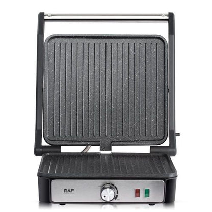 RAF Sandwich Maker/Double-Sided Heating/Even Heat/Non-Stick Coating/2000W (R.2301)