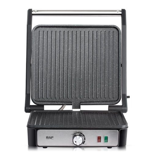 RAF Sandwich Maker/Double-Sided Heating/Even Heat/Non-Stick Coating/2000W (R.2301)