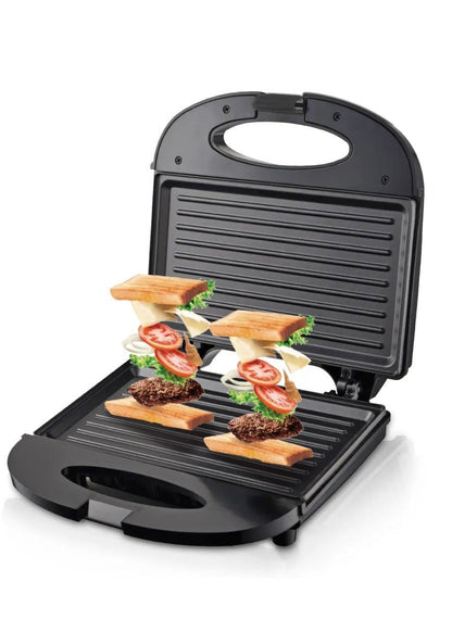 RAF Sandwich Maker R.200, 850 Watt, 220v, 50Hz, Black