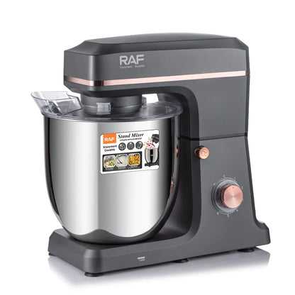 RAF Stand Mixer – 2000W, 12L Large Capacity Bowl, R.6615, Black
