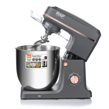 RAF Stand Mixer – 2000W, 12L Large Capacity Bowl, R.6615, Black