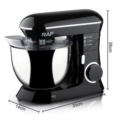 RAF Stand Mixer – R.6602, Multifunctional Electric Dough Mixer, 6-Speed Adjustable Beater & Kneader
