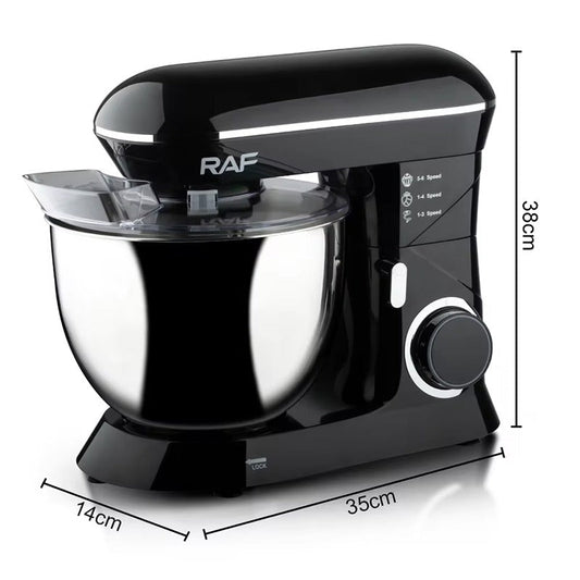 RAF Stand Mixer – R.6602, Multifunctional Electric Dough Mixer, 6-Speed Adjustable Beater & Kneader