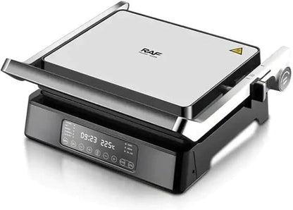 RAF Steak Machine & Grill & Waffle R.535, 1800 Watt, 220v, 50Hz, Silver