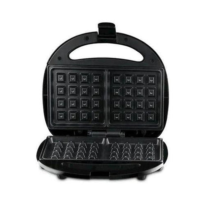 RAF Waffle Maker R.546H, 850 Watt, 220v, 50Hz, Black