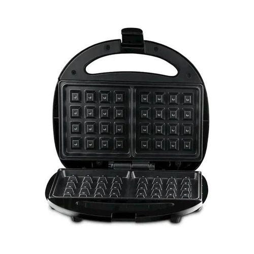 RAF Waffle Maker R.546H, 850 Watt, 220v, 50Hz, Black