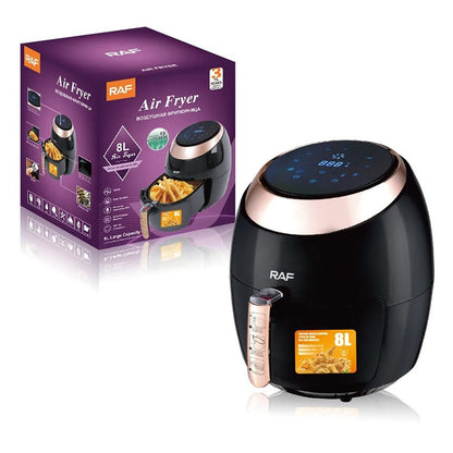 Raf R.5298 1800W Multifunction Electric Fryer Large Capacity Electric Fryer Airfryer 8L