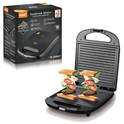 Sandwich Maker RAF R.2580T 1000W