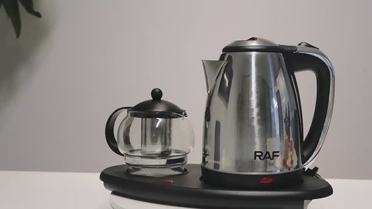 RAF Electric Kettle Set 2200W – Special Stainless Steel – Auto Shut-Off Function – Model R-7899